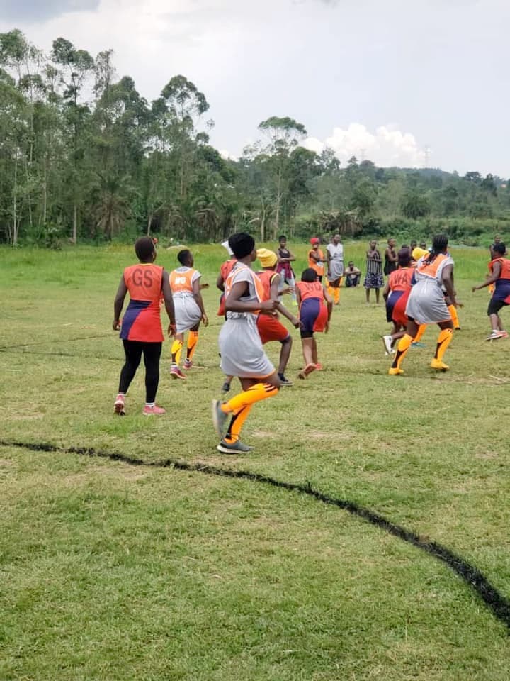 Players competing / women celebrating at the tournament