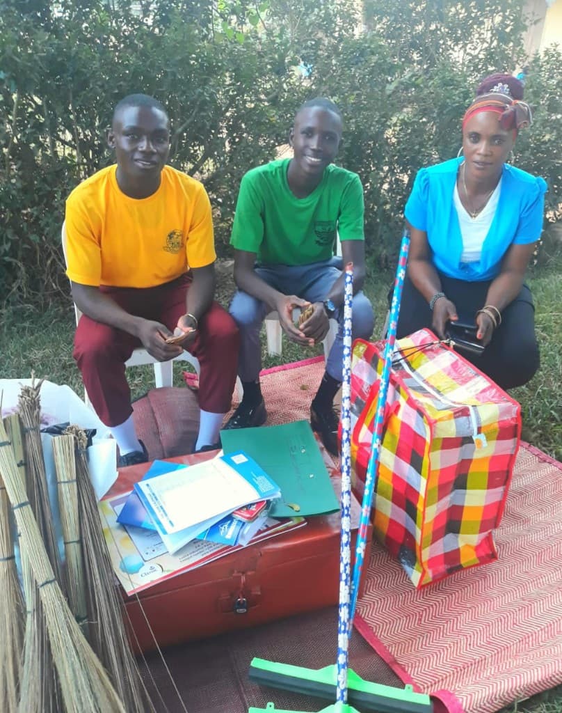 Pius Muleme with BLF