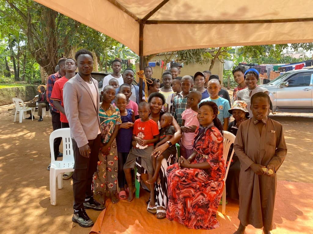 Gathering the children of Ssanga